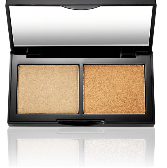 LAURA GELLER HI DEF GLOW ILLUMINATOR DUO IN HEART AND GOLD - Picture 3 of 3